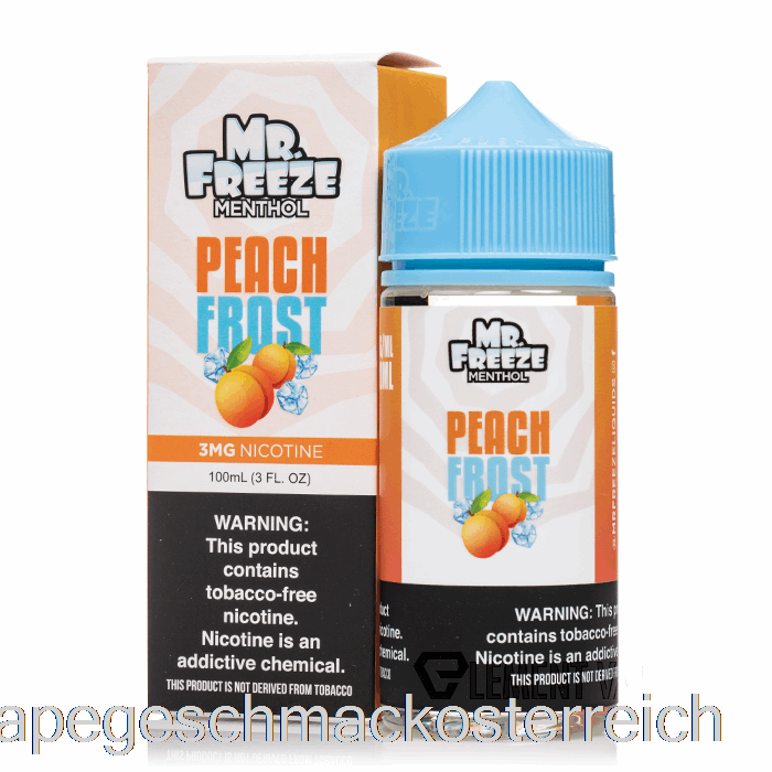Pfirsichfrost - Mr. Freeze - 100 Ml 6 Mg Vape-Geschmack